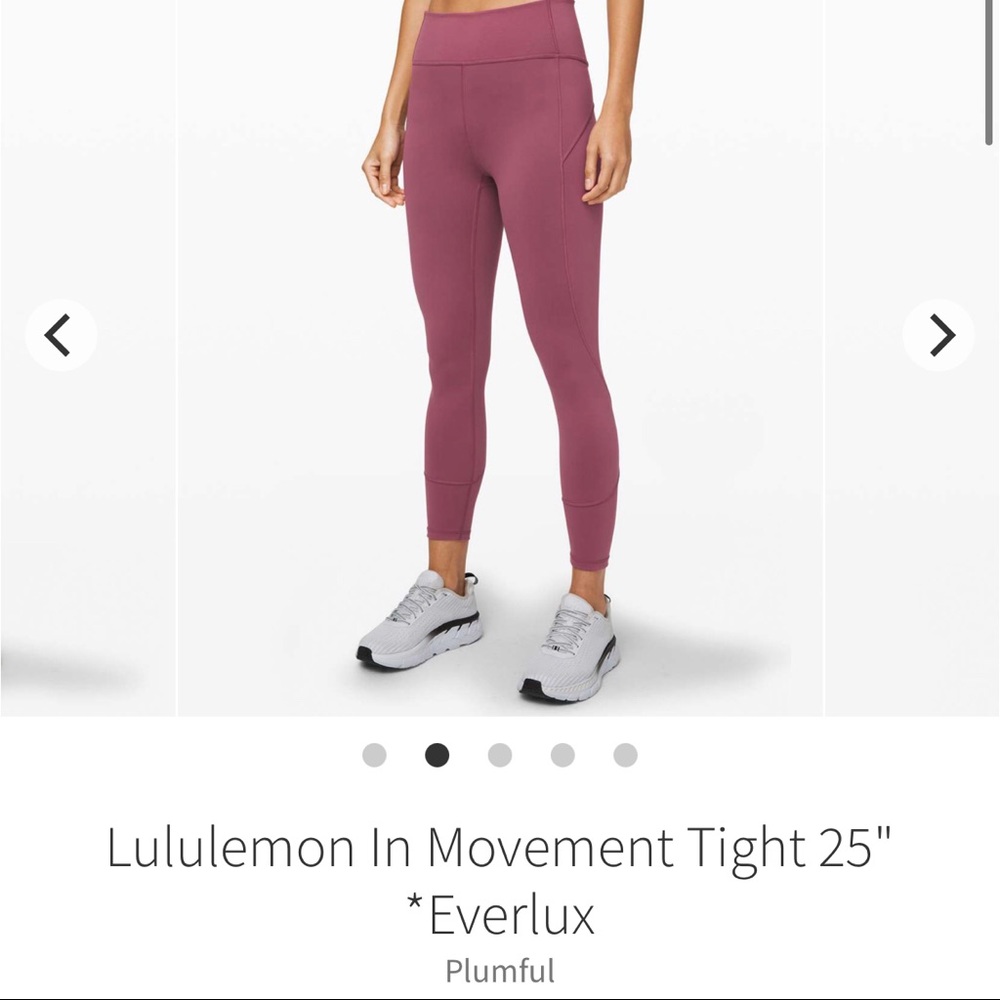 (WORN 1X) In Movement Tight 25” Everlux (Plumful)